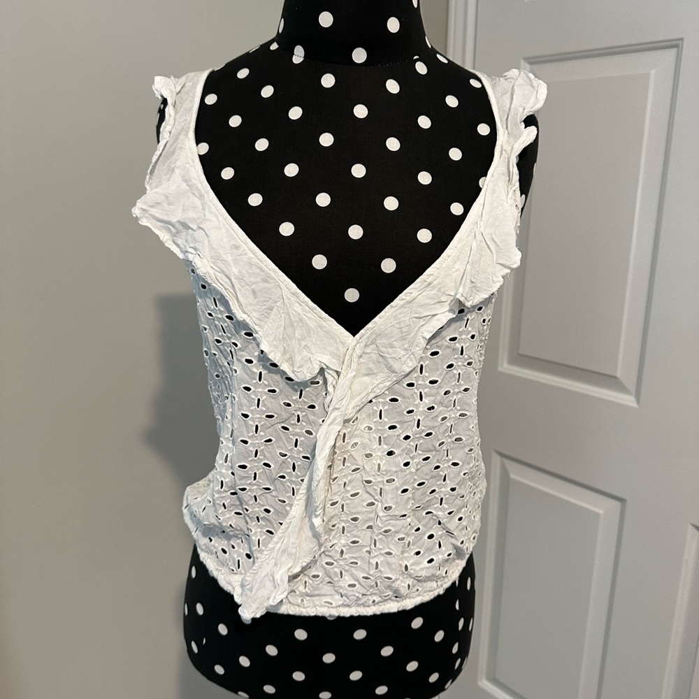 Free People White Blouse